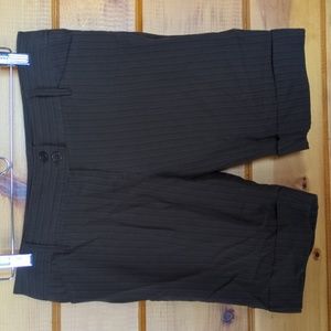 Star City Juniors Brown Pinstriped Shorts